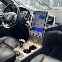 Lecteur DVD de voiture Qualcomm 14,5'' Radio Android Écran tactile Navigation GPS Carplay Android Auto pour Jeep Grand Cherokee 2014-2020
