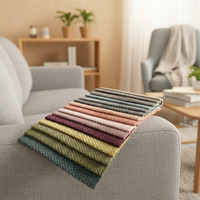 100% Polyester imprimé ananas tricoté tissu d'ameublement pour la maison déco rideaux canapés jouets accessoires