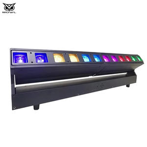 Haute qualité hôte vente 12 pièces 40W RGBW 4in1 LED matrice Pixel faisceau tête mobile barre lumière avec Zoom lumière de scène pour fête Bar <span class=keywords><strong>Disco</strong></span> - Product Image 6