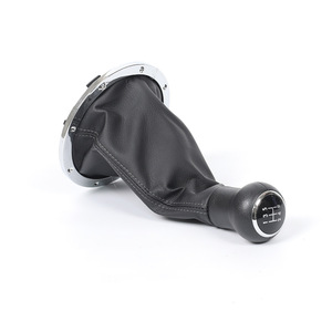 Housse en cuir pour pommeau de levier de vitesse, pommeau de levier de vitesse à 5 vitesses pour Volkswagen Golf GOAL QZXN-D32 - Product Image 3