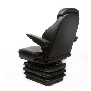 Sièges de tracteur en cuir de luxe T&H avec suspension mécanique, pour tracteurs de jardin sans chenilles et véhicules de construction étanches - Product Image 2