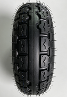 Pneu de moto sans chambre à air, qualité supérieure et prix bas, 350-12 4.10/3.50-5, petite taille, pneu de moto d'usine