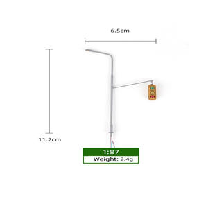 3V/12V bricolage décorations de scène matériaux modèles <span class=keywords><strong>feux</strong></span> de circulation pour <span class=keywords><strong>Train</strong></span> aménagement des chemins de fer Diorama construction - Product Image 3