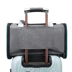 กระเป๋าใส่สัตว์เลี้ยงแบบพกพา Mopet Cat Bag กระเป๋าสะพายข้างสำหรับสัตว์เลี้ยง กระเป๋าใส่สุนัขแบบพับได้ ระบายอากาศได้ดี สำหรับแมว - Product Image 4