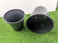 Vente en gros de plastique dur de 2 gallons et 5 gallons Pot de fleur de pépinière Pot de gallon noir pour la maison et le jardin-de Chine Fournisseur