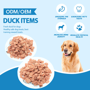 Hipoalerjenik Yüksek Proteinli Kurutulmuş Ördek Eti Köpek Ödülü Lezzetli Sağlıklı Atıştırmalıklar, Yetişkin Köpekler İçin - Product Image 1