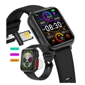 Oudere Bloedgezondheid Slaap Sport G18 Smartwatch 4G Simkaart Gps Sos Knop Val Waarschuwing Stem Bellen Telefoon Smart Watch G18