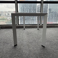 Meubles de bureau, table moderne pour hôtel, pieds en acier, bureau de réunion informatique, installation simple, taille réglable, vente en gros, pas cher