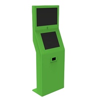 Fabricant de kiosque de système de file d'attente Kiosque de queue en libre-service à double écran Kiosque de logiciel de file d'attente à écran tactile