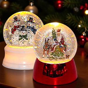 Lanternes <span class=keywords><strong>de</strong></span> Noël Lanterne à piles Père Noël <span class=keywords><strong>Ski</strong></span> pour la décoration <span class=keywords><strong>de</strong></span> fête <span class=keywords><strong>de</strong></span> Noël Veilleuse - Product Image 1