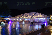 Carpa de Boda Impermeable de PVC de Alta Calidad para Alquiler al Aire Libre; Tamaño y Color Personalizables