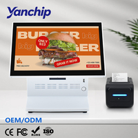 Sistema POS Yanchip OEM/ODM Personalizable con Windows/Android, Pantalla Táctil Capacitiva, CPU Intel I5/RK3568, Wi-Fi 6, 15.6/15 Pulgadas