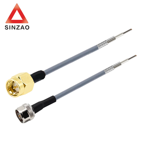 Cáp đồng trục <span class=keywords><strong>RF</strong></span> Wayiii Custom HA500 N đực sang SMA đực 26.5GHz 50 Ohms, lõi đồng mạ bạc, có lớp chắn - Product Image 5