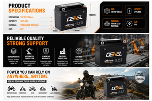 <span class=keywords><strong>Batterie</strong></span> de <span class=keywords><strong>moto</strong></span> 12V6.5AH 6MF6.5L de remplacement pour YTX6.5 12N6.5, <span class=keywords><strong>prix</strong></span> d'usine, pièces détachées et accessoires pour ATV, UTV, scooter - Product Image 4