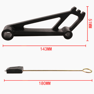 แท่งต่อขยายสำหรับเครื่องมือบีบสปริงวาล์ว ขนาด 160 มม. สำหรับเครื่องยนต์ฟอร์ด 3V 4.6L 5.4L 6.8L ทำจากเหล็ก - Product Image 2