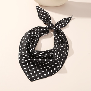 Viviblook Z314AS04 Bandeau élastique à pois pour femme, accessoire de mode pour cheveux, idéal pour le sport et le fitness - Product Image 4