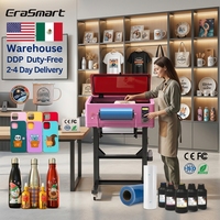 Impresora UV DTF EraSmart, Máquina de Transferencia Directa a Película para Carcasas de Teléfono, Botellas, Adhesivos Acrílicos con Tinta Blanca, Almacén en EE. UU.