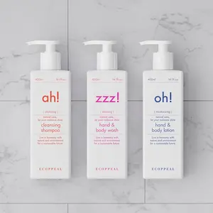 Chống trộm bơm lại <span class=keywords><strong>400ml</strong></span> khách sạn treo tường ABS hoàn toàn vô hình nổi tay xà phòng <span class=keywords><strong>Dispenser</strong></span> - Product Image 1