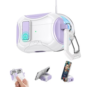 Estuche para Auriculares Inalámbricos Multifuncional de Nuevo Estilo para Todos los Modelos de <span class=keywords><strong>iPhone</strong></span> 1/2/3/4 <span class=keywords><strong>Pro</strong></span> 3 con Soporte para Teléfono para <span class=keywords><strong>iPhone</strong></span> 1 2 3 <span class=keywords><strong>Pro</strong></span>/pro2 - Product Image 1