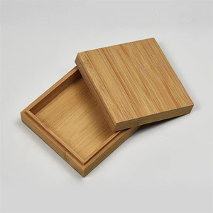 Scatola Portaoggetti in Legno di Bambù Ecologica Incisa con Coperchio Personalizzabile per Regali di Nozze - Product Image 6