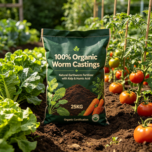 Fertilizante Natural de Gusano de Tierra 100% Premium con Algas y Ácido Húmico - Product Image 5