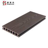 Vente en gros de terrasse extérieure en bois texture 140*25mm terrasse en plastique composite étanche Wpc