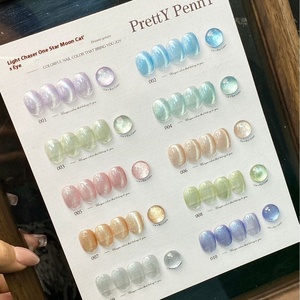Pretty Penny 2025 Esmalte de Ojos de gato de 10 <span class=keywords><strong>colores</strong></span> de larga duración Esmalte de <span class=keywords><strong>uñas</strong></span> de gel UV Botella de fototerapia LED Embalaje para salones Nuevo Gel - Product Image 2