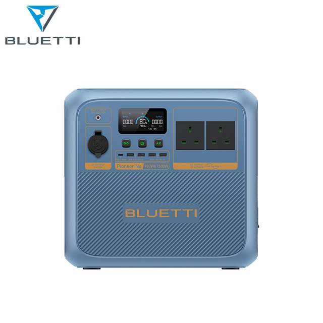 Eco Friendly Sodium Ion Battery Power Station BLUETTI Pioneer Na 1500W 900Wh Uses Abundant Material Green Energy Solution
