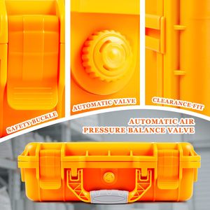 Muestra gratis portátil para DJI Mini 4 Pro EVA Drone Carry Case Estilo simple con organizador de almacenamiento y bolsillo de malla con cremallera - Product Image 4