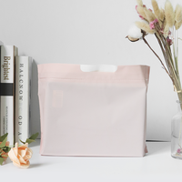 Impression personnalisée HDPE cordon Nylon sacs de supermarché Transparent merci Logo Shopping plastique 2000 pièces sacs d'épicerie