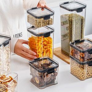 This Airtight Container <b>Canister</b> <b>Set</b> Kitchen Accessories Containers Storage Keep Your Kitchen Fresh - Product Image 5