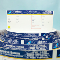 Papier thermique personnalisé en rouleaux pour impression de billets d'embarquement – Prix usine
