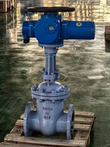 Válvula de Portão Chinesa JINWEI Tipo On-Off IP67 Controle Remoto Elétrico Redutor de Pressão de Água Resiliente DN50-DN600 - Product Image 5