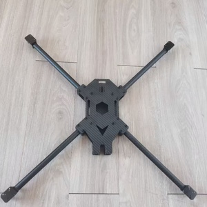 Marco de Dron FPV de Fibra de Carbono, Distancia Entre Ejes de 407 mm, 18 Pulgadas para 4 Ejes, Sin Piezas Impresas, Kits de Repuesto para Drones de Carreras DIY, Bastidor de 18 Pulgadas - Product Image 3