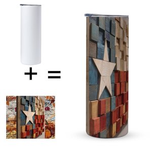Custom Printed 20oz Stainless Steel Tumbler Double Wall Insulated Cold <b>Hot</b> Drink Cup - Product Image 4