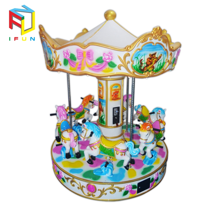 Ifun Six Player Carousel Coin Operated Ticket Redemption
