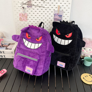 Sac à dos Anime Pokémon Gengar Tendance Cool Grand Sac Mignon Dessin Animé Kawaii Cadeau Couple Rangement Jouets Accessoires Anime - Product Image 2
