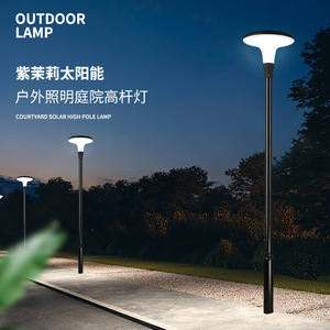 Mirabilis Jalapa Solar High <b>Pole</b> Lamp Led Waterproof Outdoor Courtyard <b>Lighting</b> - Product Image 1