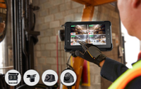 Tablette PC industrielle robuste Android 7 pouces 1000 Nits 4+64 Go avec caméra AHD, RS232, CANBus et détection d'angle mort pour chariot élévateur