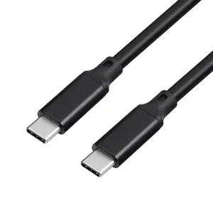OEM USB Type C Cable 5A 100W Fast Charging For Mobile Phone USB Wire Charger Data Cable Quick Charge Type C To Type C USB Cable