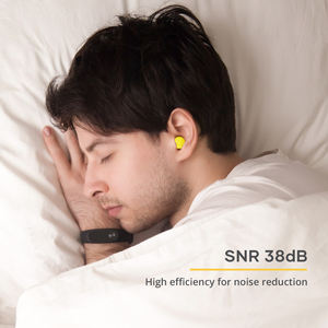 رغوة قابلة لإعادة الاستخدام بالجملة للحد من الضوضاء سنر 38dB المكونات الأذن - Product Image 3