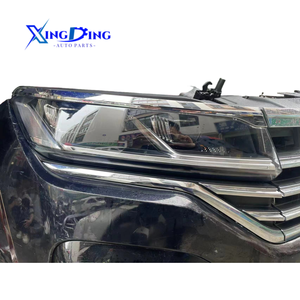 Convient pour l'assemblage du pare-chocs avant, grille centrale avant et radiateur de haute qualité pour Volkswagen <span class=keywords><strong>Touareg</strong></span> 2019-2023 - Product Image 2