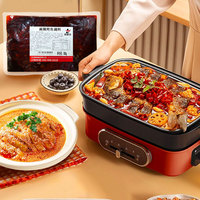 Sichuan délicieux Mala poisson épicé marmite Base soupe de poisson assaisonnement poivre bouilli ou poisson grillé assaisonnements et condiments