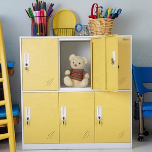 Thép Đầy Màu Sắc <span class=keywords><strong>Locker</strong></span> Mỹ Kim Loại Trường <span class=keywords><strong>Locker</strong></span> Lưu Trữ Tủ Bóng Đá Cuốn Sách Hoặc Túi Lưu Trữ <span class=keywords><strong>Locker</strong></span> Cho Trường Tiểu Học - Product Image 6
