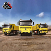 Nouveau camion benne lourd SINOTRUK HOWO 6x4 de 371 CV, capacité de charge 20-30 tonnes, pour l'exploitation minière et la construction