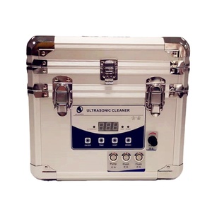 Nettoyeur ultrasonique portable à jet d'eau uv manuel, petit appareil électronique domestique numérique professionnel chauffé, bon marché, double 1l, prix chinois, - Product Image 1