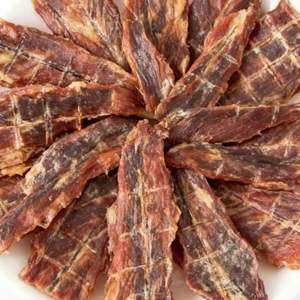 อกเป็ดอบแห้งคุณภาพสูง โปรตีนสูง ขนมสุนัขและอาหารสัตว์เลี้ยง 1000 กรัม - Product Image 1