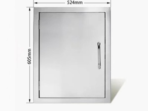 VICTORY Alta calidad 304 Acero inoxidable Cocina al aire libre Barbacoa Isla Construir Puerta de gabinete Otros suministros para hoteles y restaurantes - Product Image 2