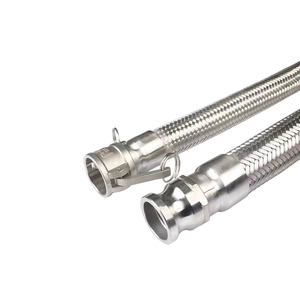 Tùy chỉnh lớp phủ thép không gỉ Ống Reel rewindable kim loại linh hoạt bện ống kim loại - Product Image 2