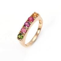 Bague en argent sterling 925 avec zircone cubique taille princesse, arc-en-ciel, large